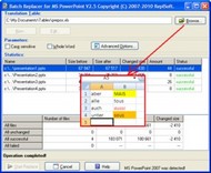 Batch Replacer for MS PowerPoint screenshot